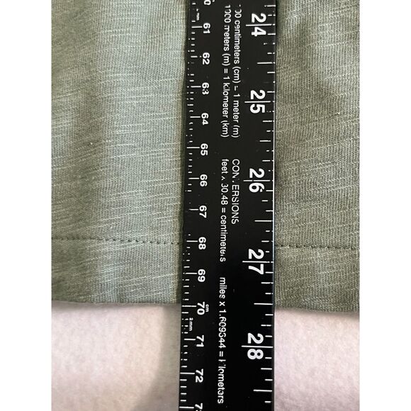 NWT Gap Short Sleeve Button Down Shirt Green Large Preppy Casual Polo - Picture 8 of 8